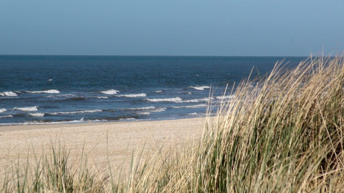 The Hague Scheveningen North Sea Beach View In The Netherlands Europe